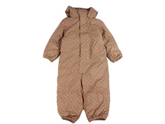 Lil Atelier roebuck ladybug rubber snowsuit